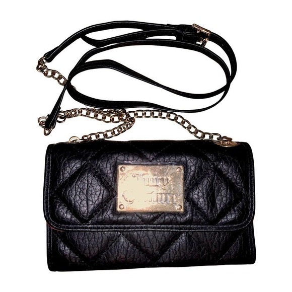 Juicy Couture Quilted Crossbody Wallet Handbag - Picture 1 of 9